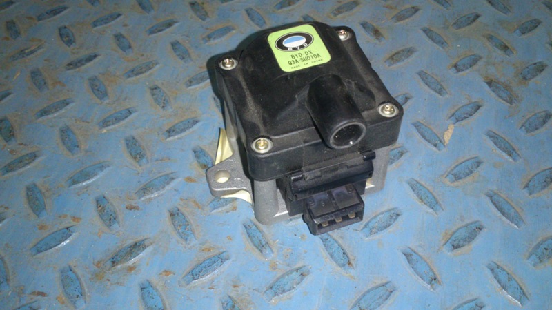 картинка КАТУШКА ЗАЖИГАНИЯ BYD FLYER (3 КОНТАКТА)  (ДВИГАТЕЛЬ BYD368QA)  10023825