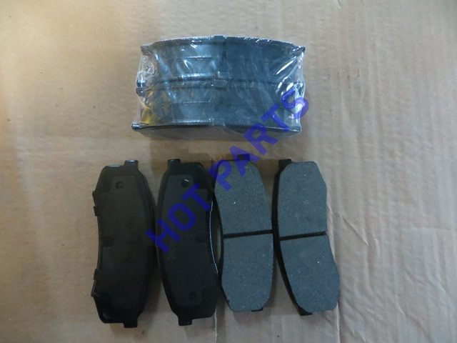 КОЛОДКИ ТОРМОЗНЫЕ TOYOTA LC 80/90/120 90>/MITSUBISHI PAJERO 3.8/3.2D 06> ЗАДНИЕ