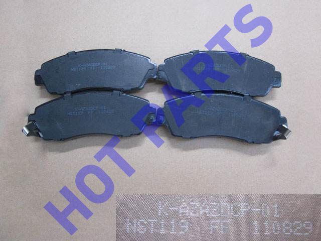 картинка КОЛОДКА ТОРМОЗНАЯ ПЕРЕДНЯЯ (КОМПЛЕКТ) GW HOVER H6  3501115XKZ16A