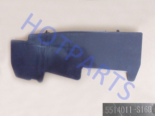 FLOW GUIDE PLATE-RADIATOR