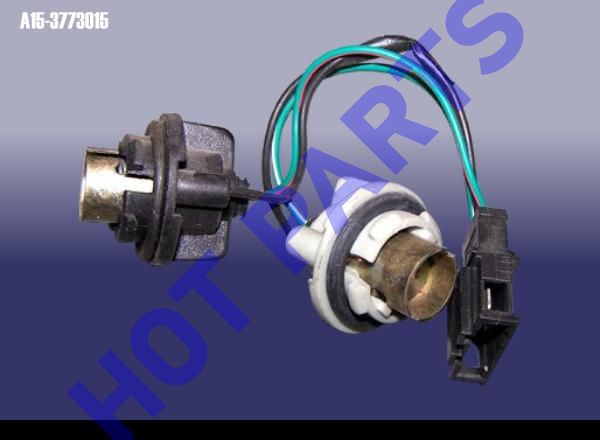 HARNESS CONNECTOR AND BULB - REAR TAILLIGHT LH