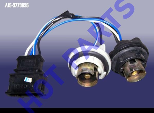 HARNESS CONNECTOR AND BULB - REAR TAILLIGHT LH