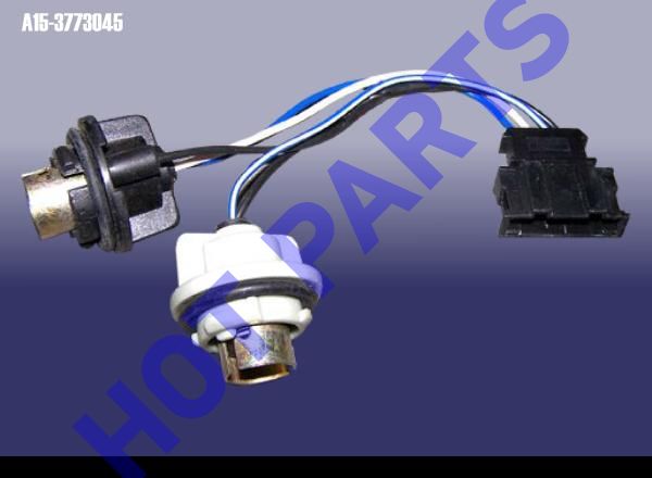 HARNESS CONNECTOR AND BULB - REAR TAILLIGHT RH