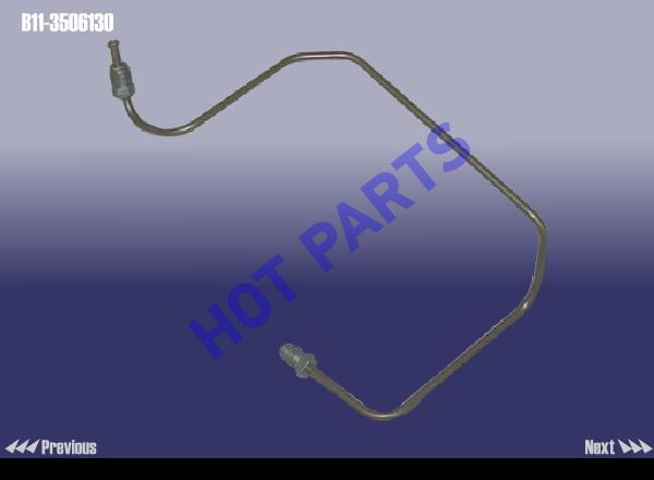 BRAKE PIPE-FR MASTER CYLINDER
