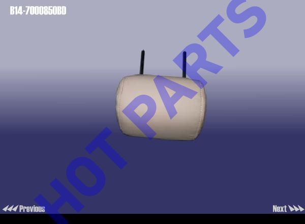 картинка SMALL HEATREST-MD SEAT ROW  B14-7000850BD