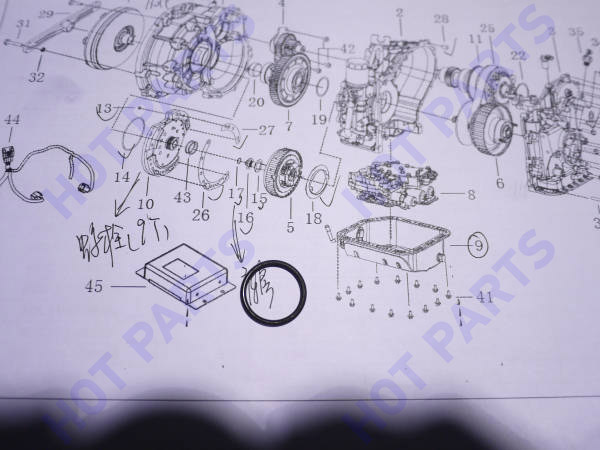 картинка КОЛЬЦО УПЛОТНИТЕЛЬНОЕ LF -- не разобрано 2 LBV1502022