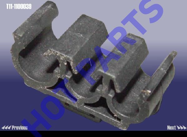 картинка ХОМУТ ТРУБКИ ТОПЛИВН. ПЛАСТИК.  T11-1100039