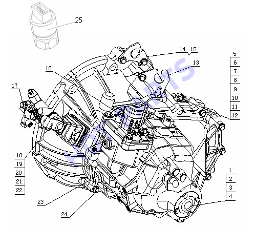КОРПУС КПП S160