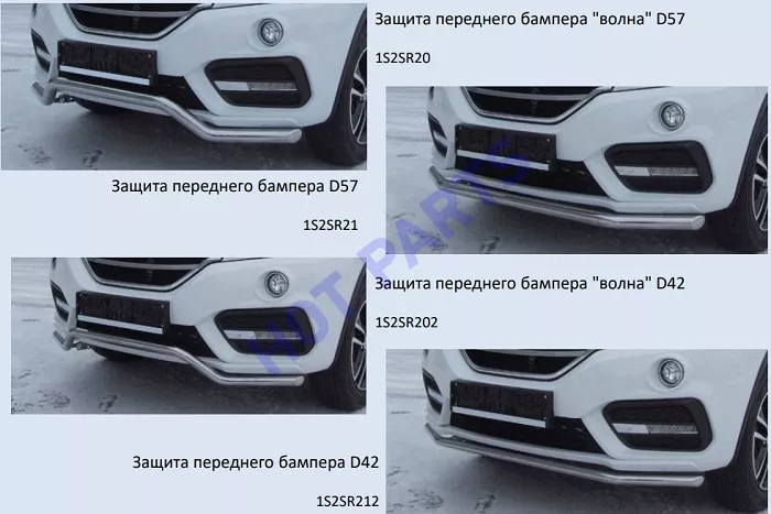 ЗАЩИТА БАМПЕРОВ ВАРИАНТ №2